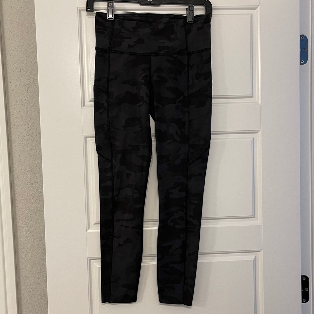 Lululemon Fast & Free 25” Camo Leggings